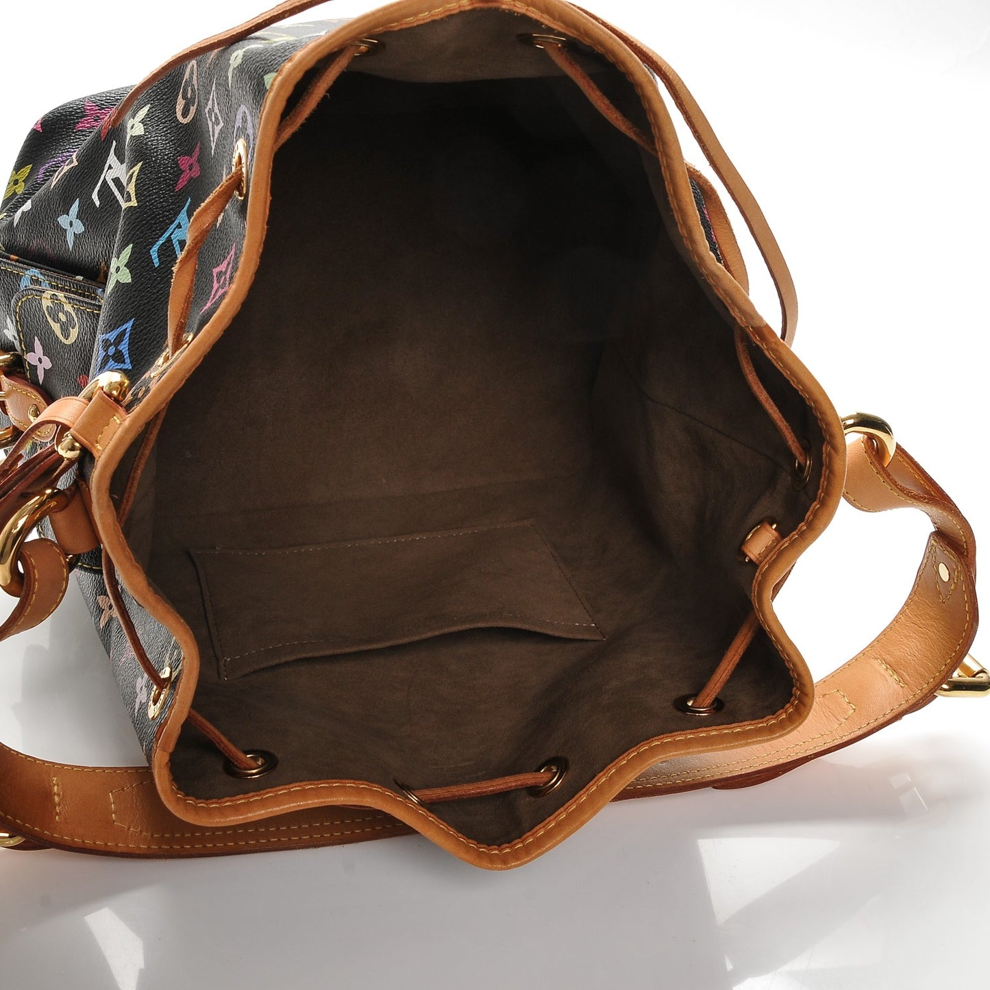 Monogram Multicolor Petit Noe Black