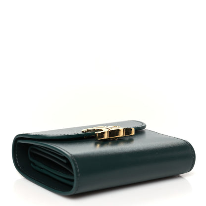 Celine Shiny Calfskin Small Triomphe Wallet Amazone 4 of 9