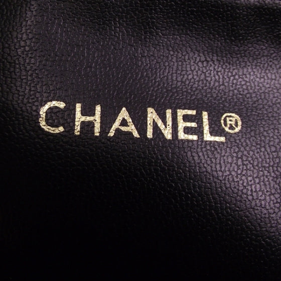Chanel Lambskin Quilted Weekender Bag Black 9 of 12