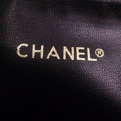 Chanel Lambskin Quilted Weekender Bag Black 9 of 12