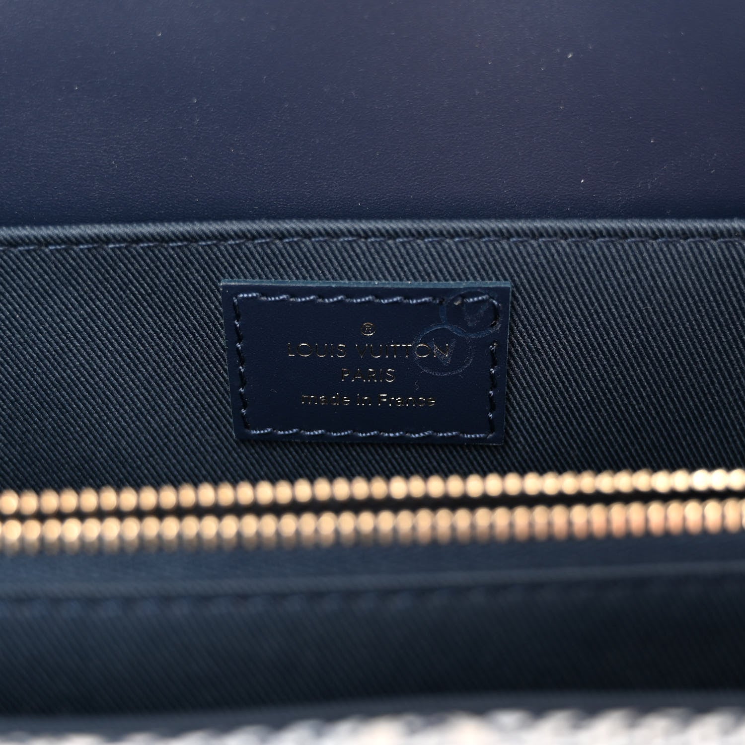 Louis Vuitton Monoglam Pochette Metis East West Blue 6 of 9