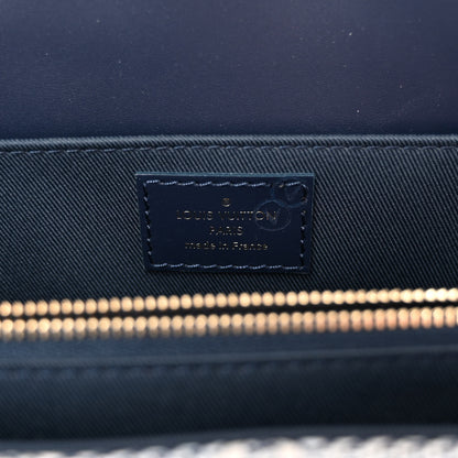 Louis Vuitton Monoglam Pochette Metis East West Blue 6 of 9