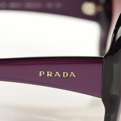 Prada Butterfly Frame Sunglasses SPR 18I Purple 3 of 6