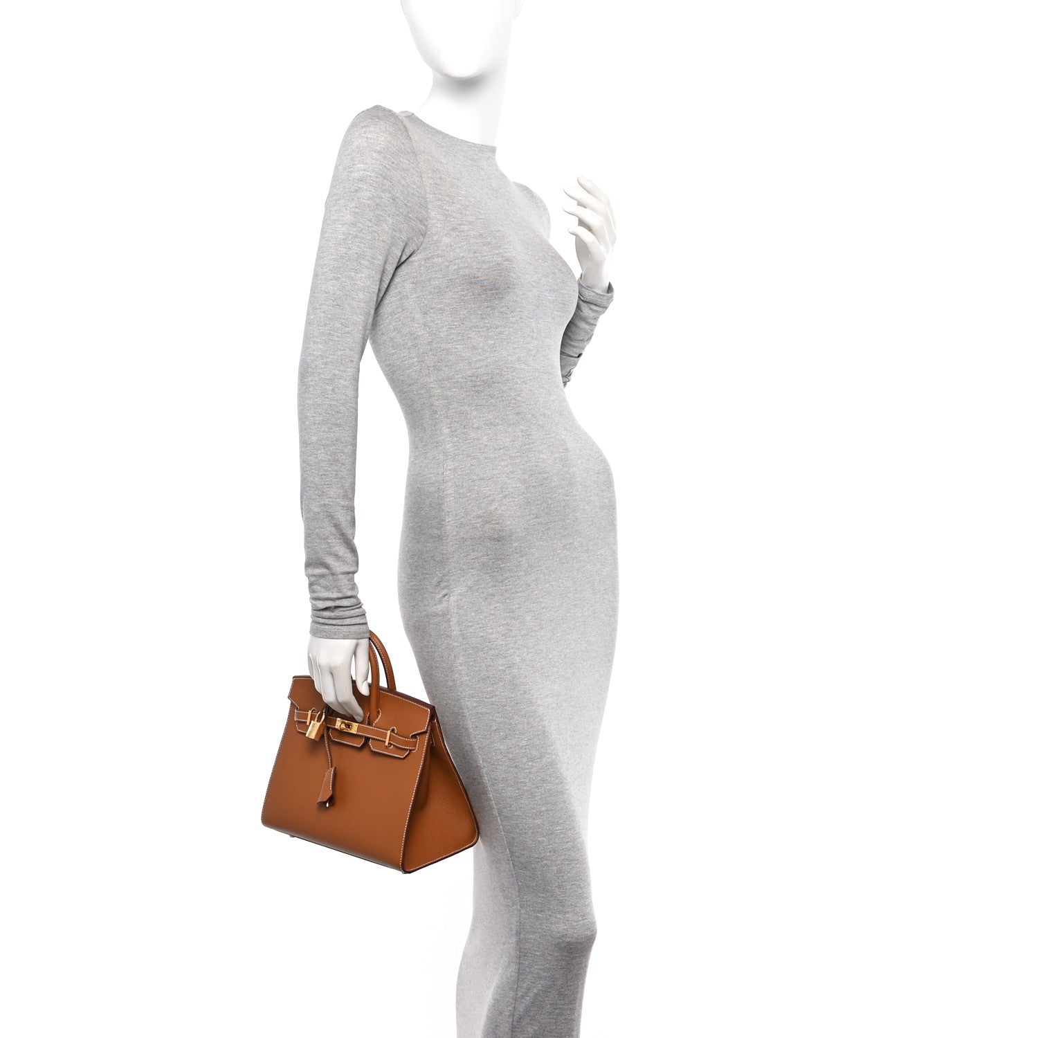 Hermes Epsom Birkin Sellier 25 Gold 2 of 10