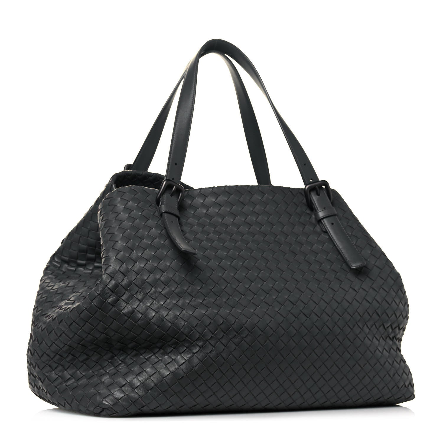 Bottega Veneta Nappa Intrecciato Large Seamless Tote Black 3 of 16