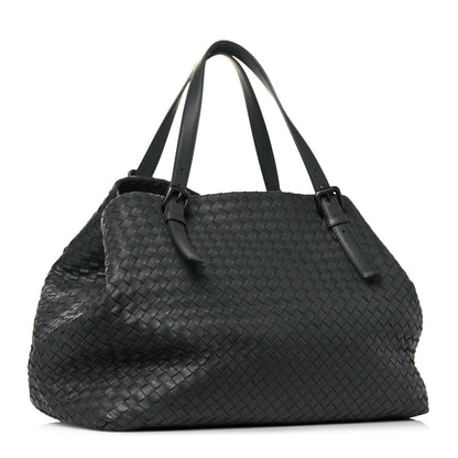 Bottega Veneta Nappa Intrecciato Large Seamless Tote Black 3 of 16