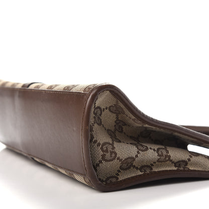 Gucci Monogram Small Bardot Bag Dark Brown 7 of 16