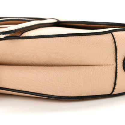 Christian Dior Grained Calfskin Saddle Bag With Strap Warm Taupe 10 of 15