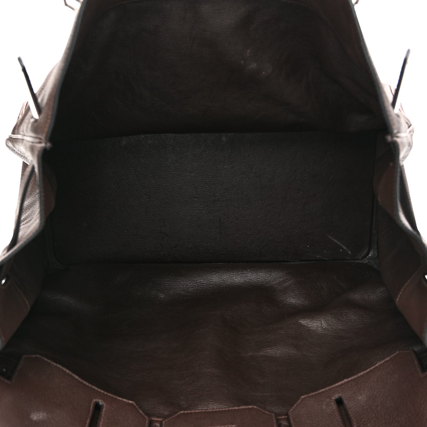 Hermes Togo HAC Travel Birkin 50 Chocolate 4 of 12