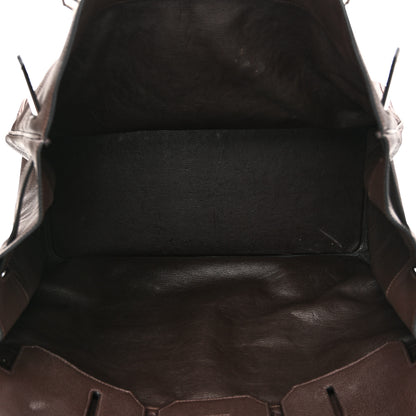 Hermes Togo HAC Travel Birkin 50 Chocolate 4 of 12
