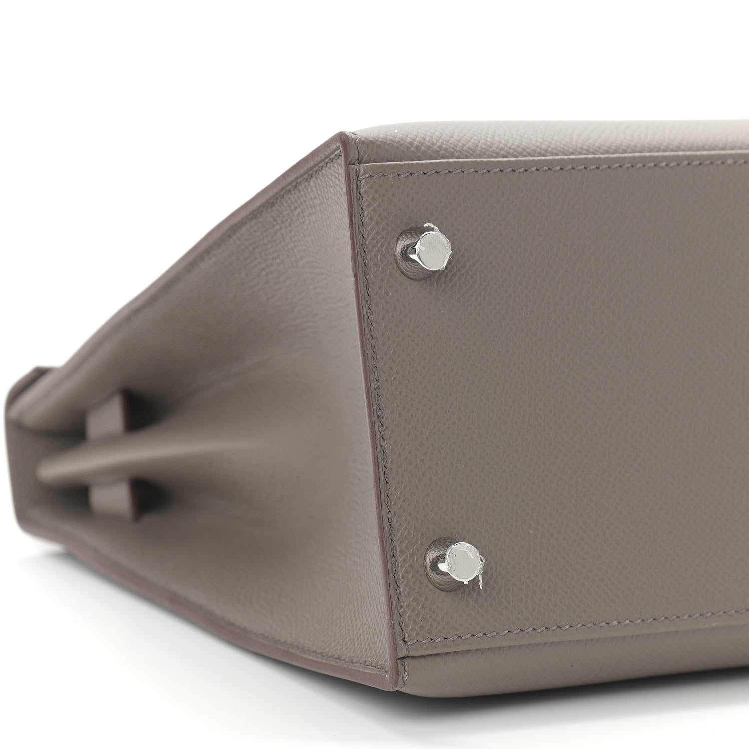 Hermes Epsom Kelly Sellier 28 Etain 9 of 11