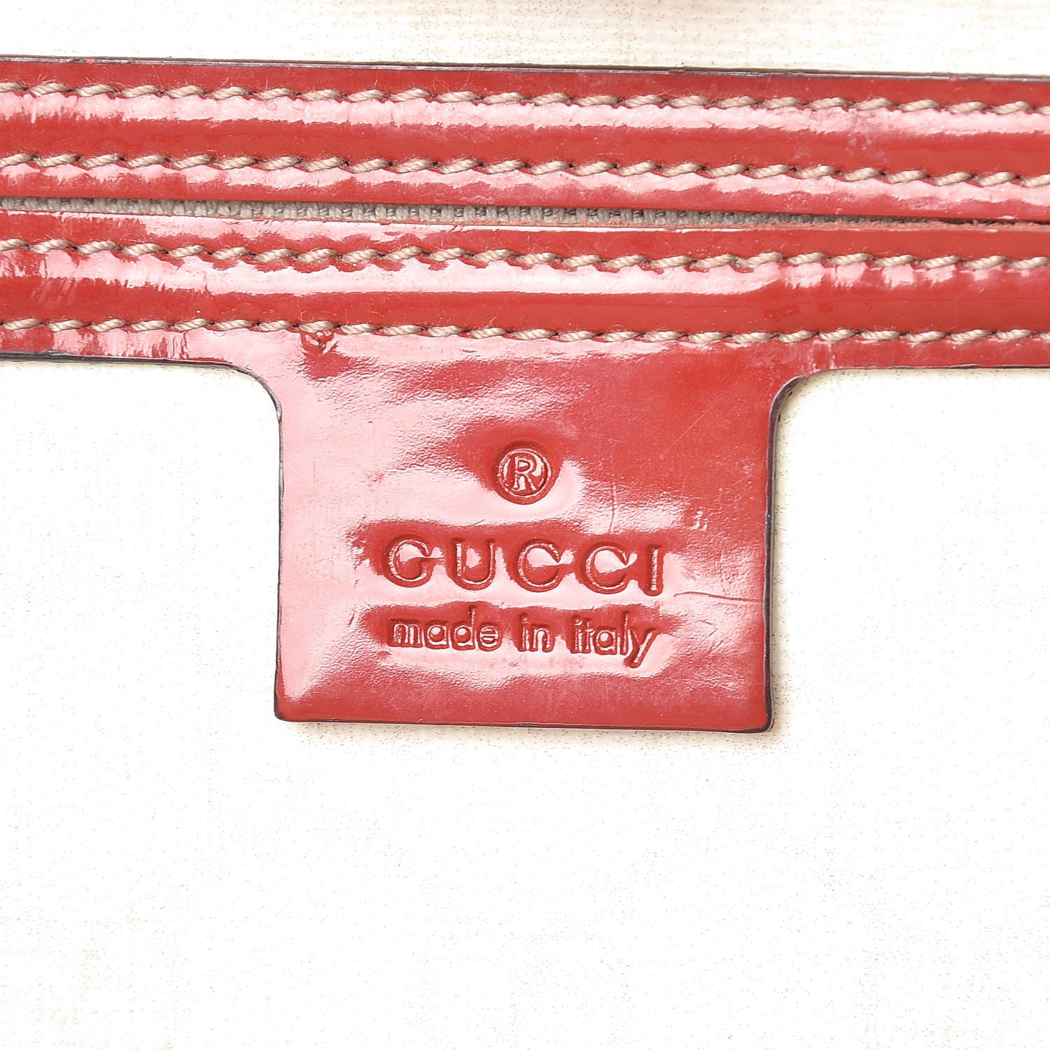 Gucci GG Plus Monogram Tattoo Heart Medium Joy Tote Off White Red 6 of 23
