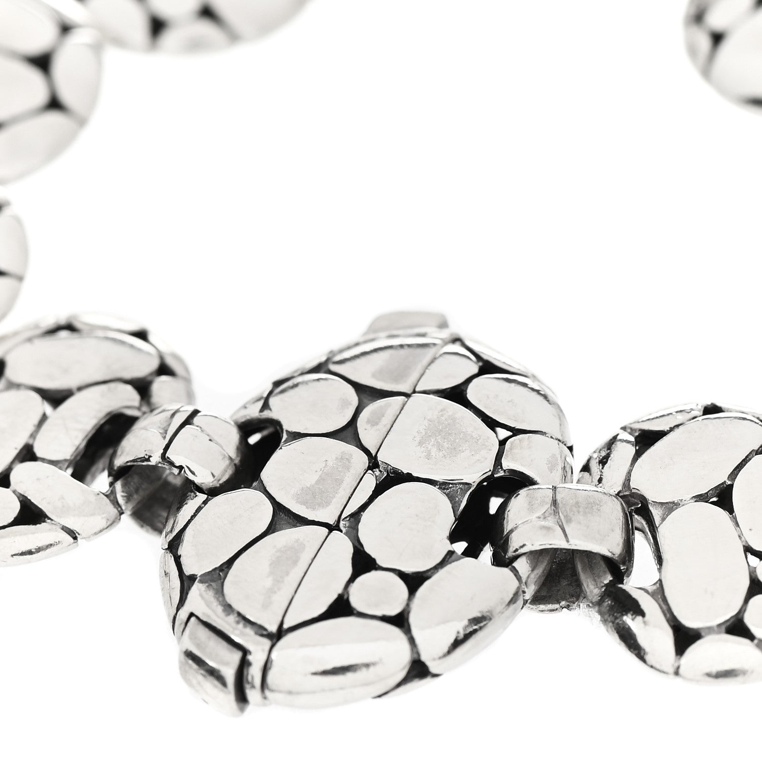 John Hardy Sterling Silver Kali Pebble Bracelet 4 of 4