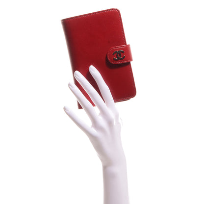 Chanel Caviar Sevruga Large Zip Pocket Wallet Red 2 of 8