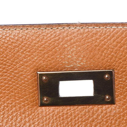 Hermes Courchevel Kelly Sellier 28 Gold 14 of 50