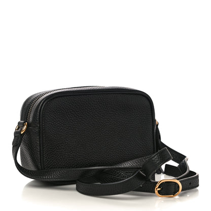 Gucci Pebbled Calfskin Mini Soho Disco Bag Black 2 of 9
