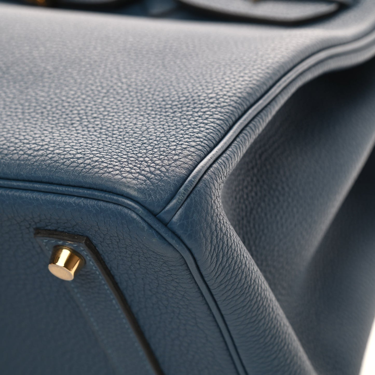 Togo Birkin 35 Deep Bleu