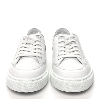 Hermes Calfskin Mens Get Sneakers 41 White 2 of 9