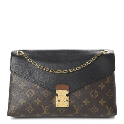Louis Vuitton Monogram Pallas Chain Black 1 of 9