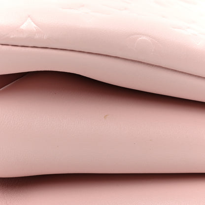 Louis Vuitton Lambskin Embossed Monogram Coussin PM Rose 15 of 15