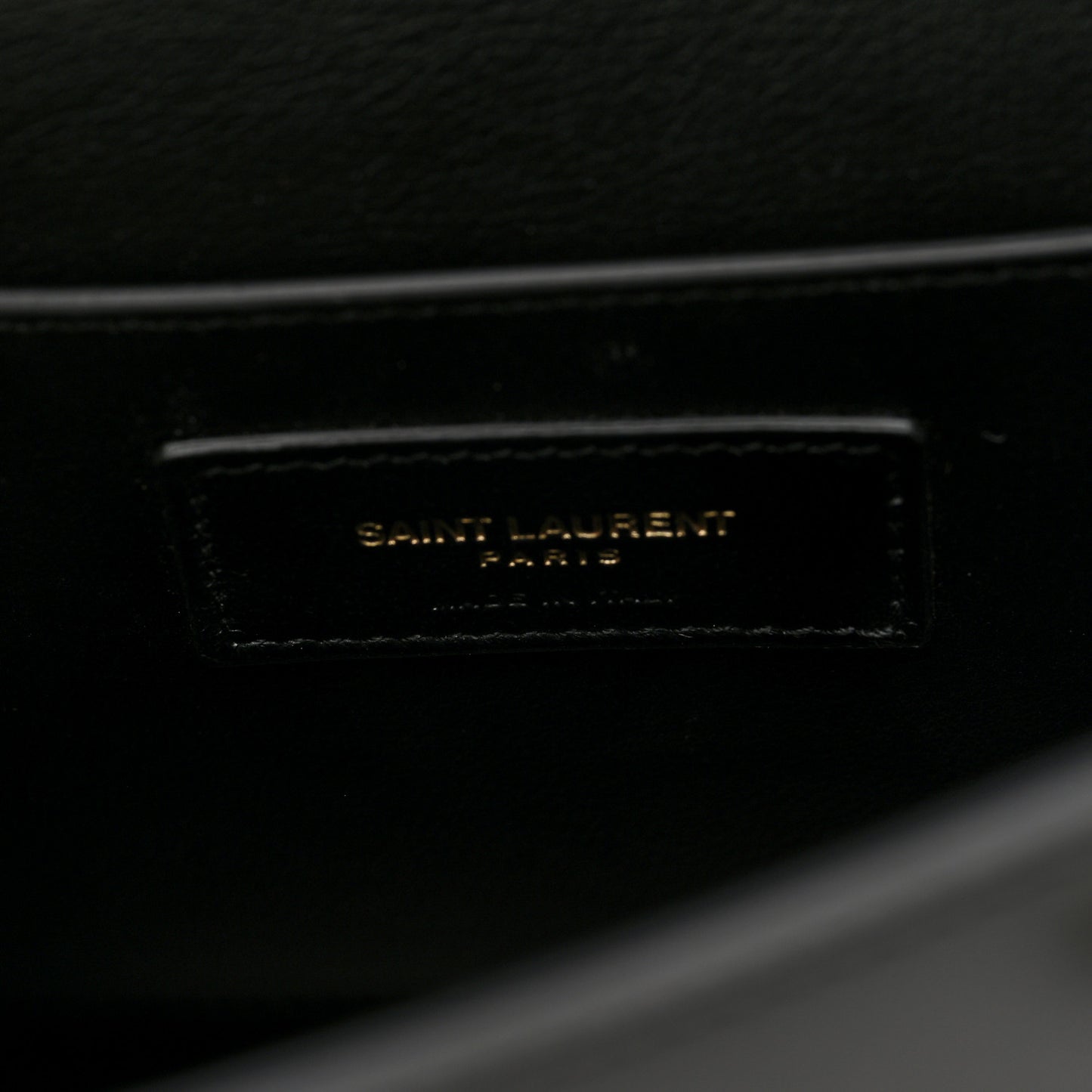 Smooth Calfskin Manhattan Shoulder Bag Black