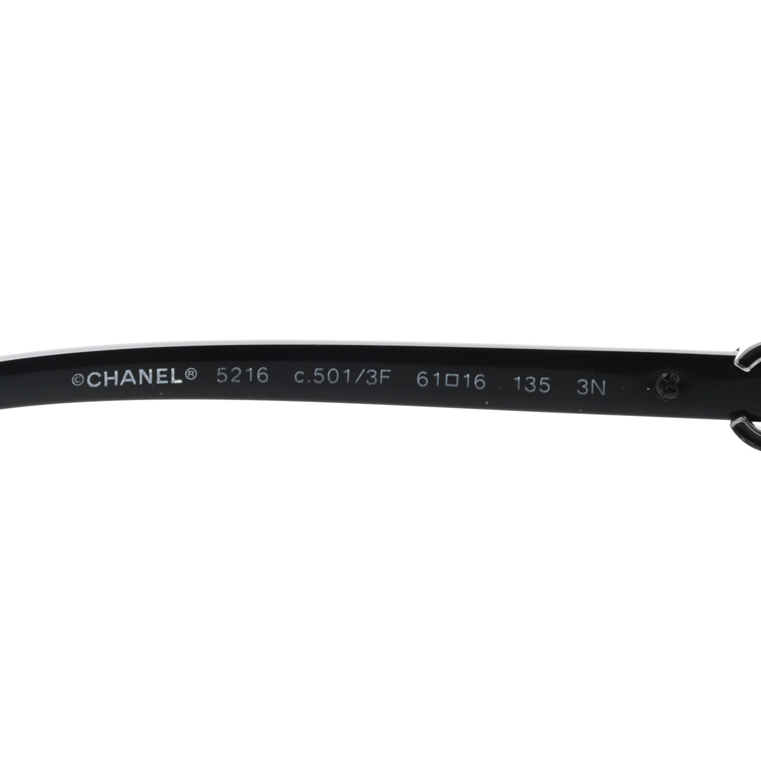Chanel CC Sunglasses 5216 Black 5 of 8