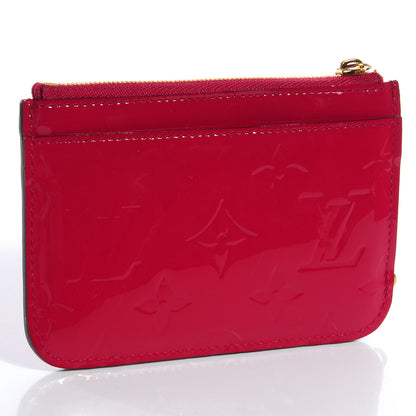 Louis Vuitton Vernis Key Pouch Rose Indien 3 of 8