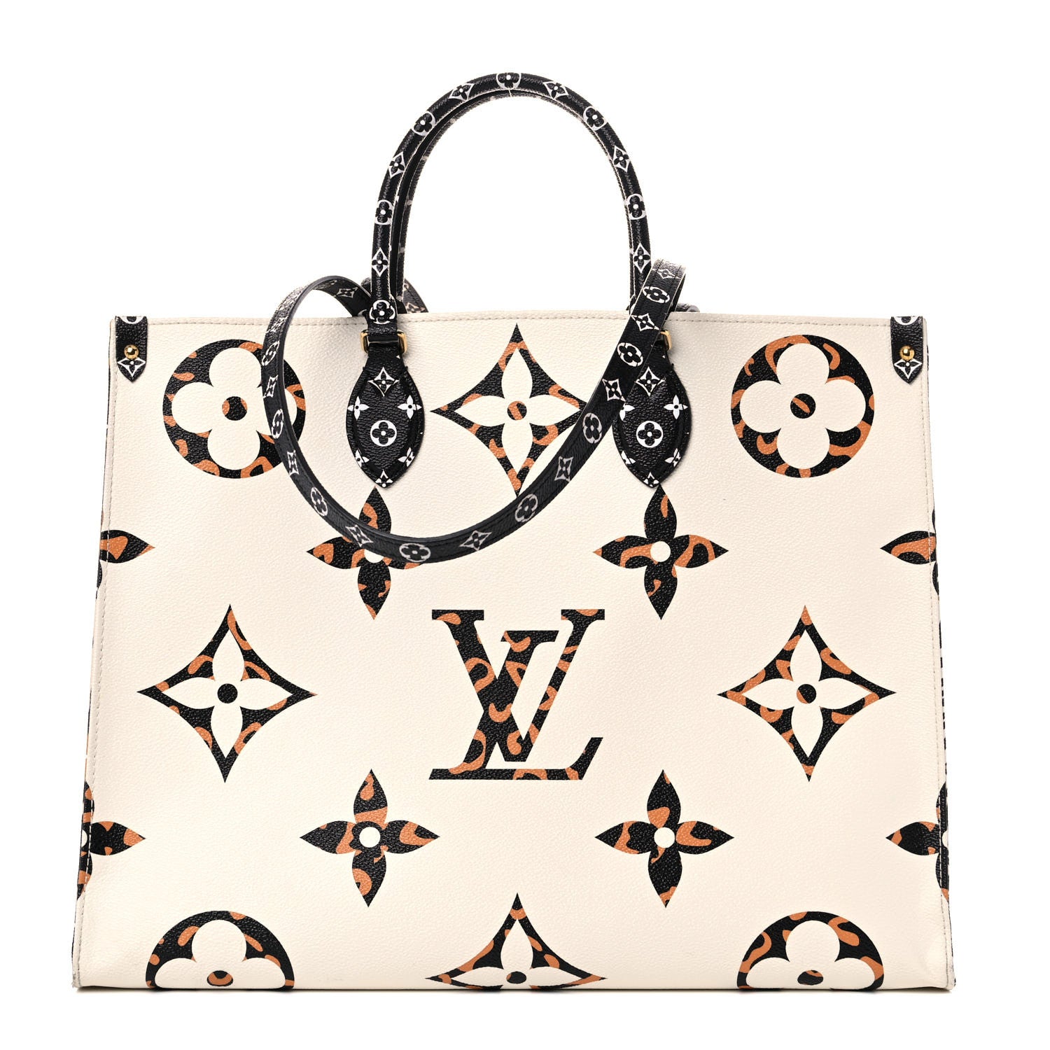 Louis Vuitton Monogram Giant Jungle Onthego GM Ivory 1 of 17