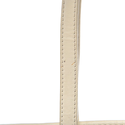 Christian Dior Coated Canvas Cannage Small Panarea Tote White 13 of 23