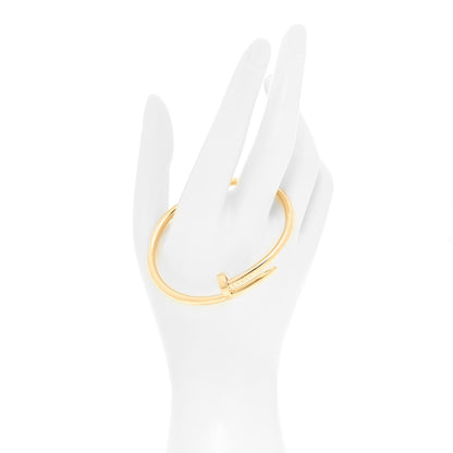 Cartier 18K Yellow Gold Juste Un Clou Bracelet 17 2 of 5