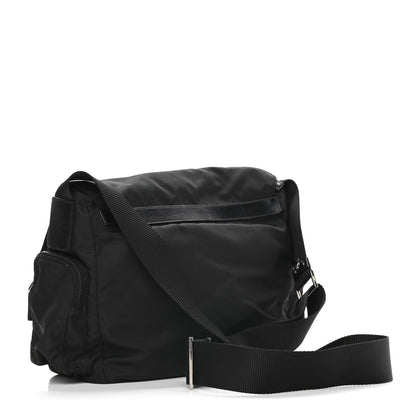 Prada Tessuto Nylon Messenger Bag Black 2 of 9