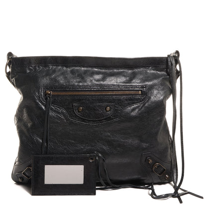 Balenciaga Chevre Classic Hardware Flat Messenger Black 12 of 12