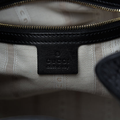 Gucci Bright Diamante Medium Bucket Bag Black 8 of 10