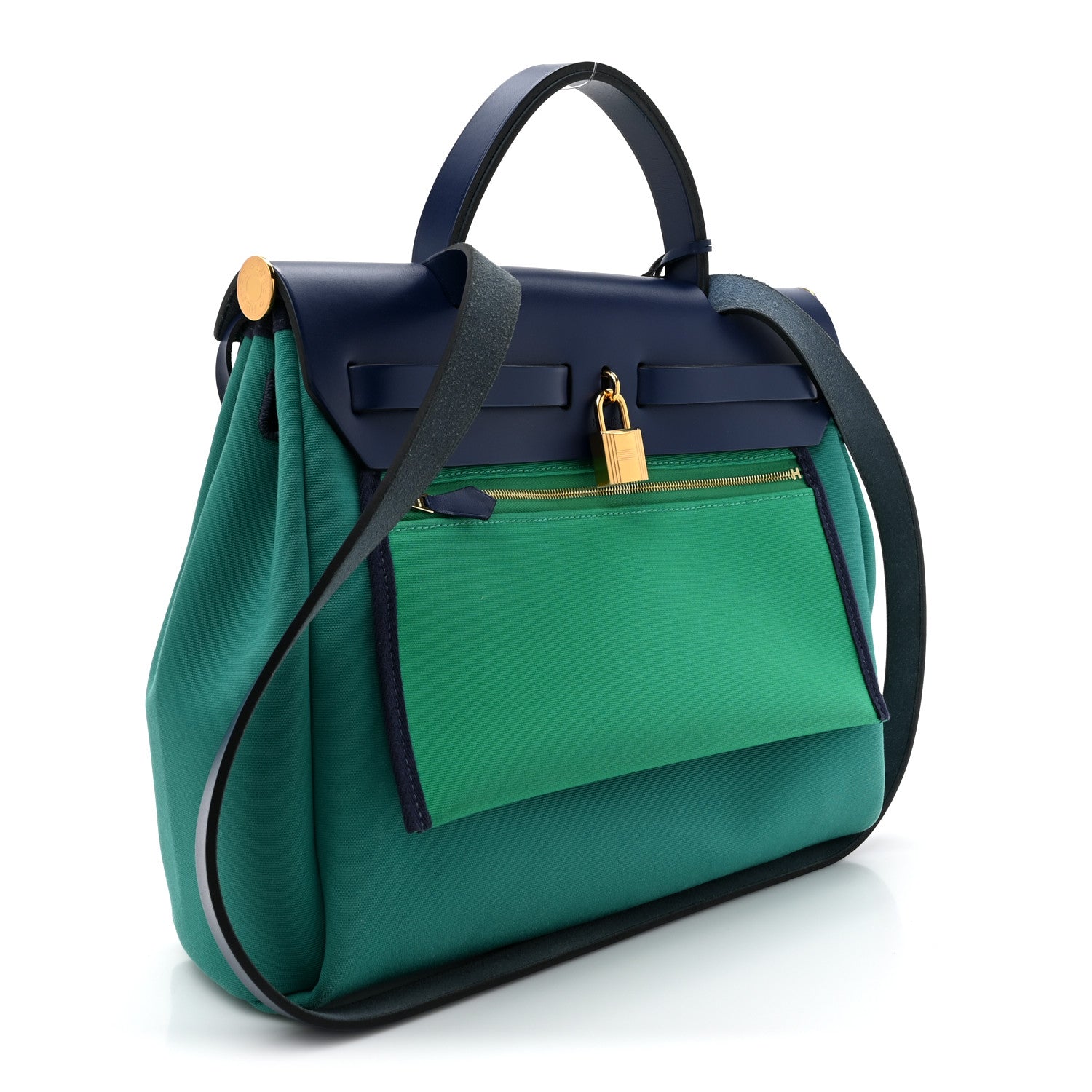 Hermes Herbag Zip PM 31 Malachite Menthe 4 of 15