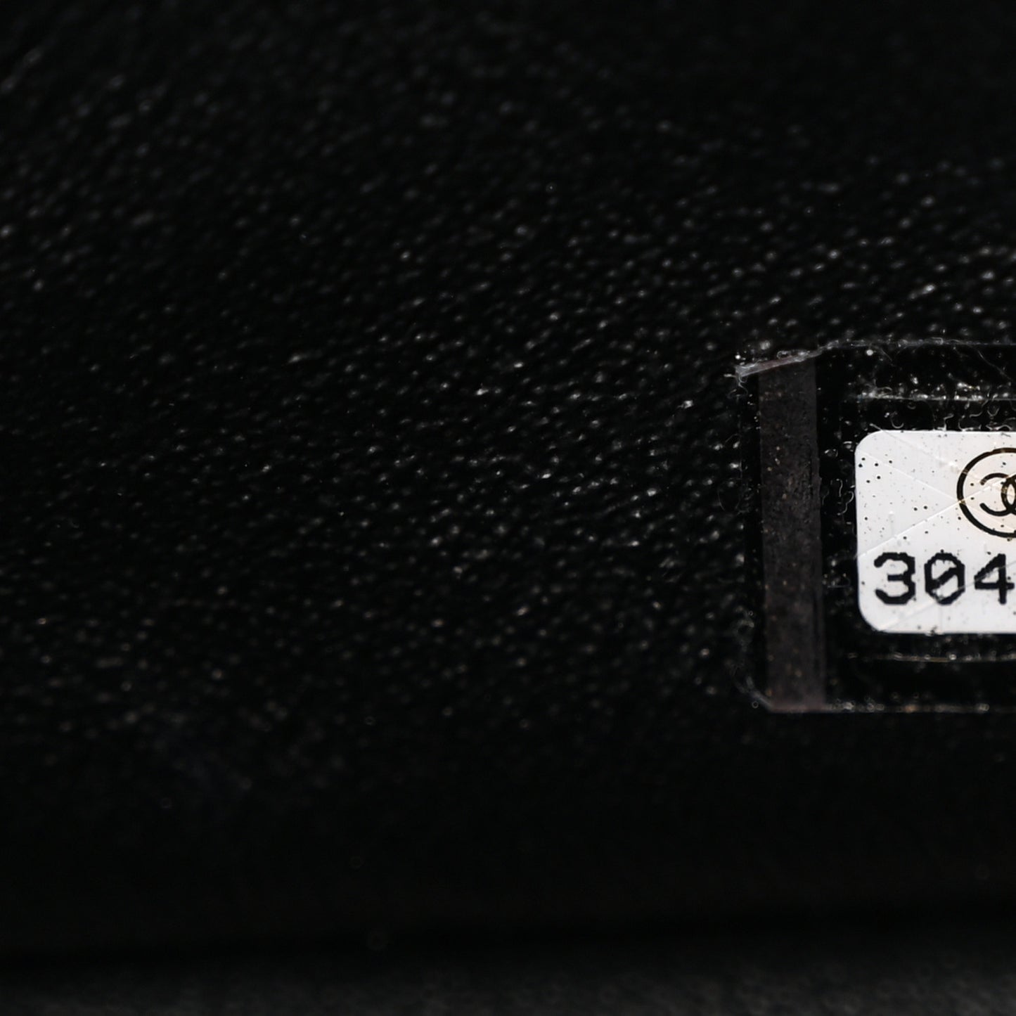 Lambskin Quilted Mini Square Flap Black