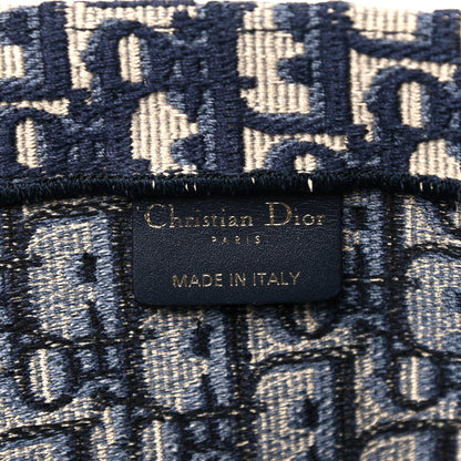 Christian Dior Oblique Book Tote Blue Multicolor 6 of 15