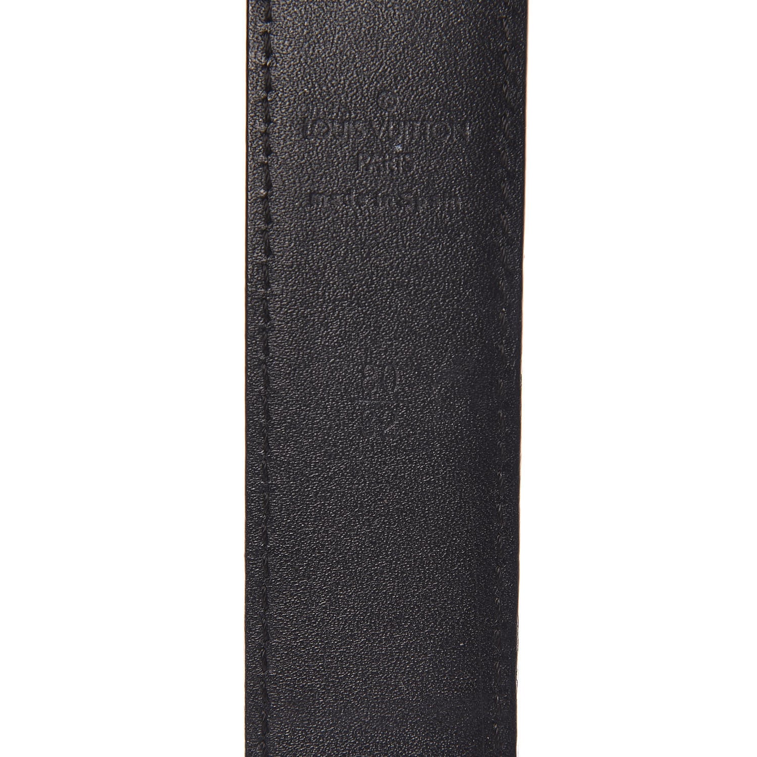 Louis Vuitton Monogram Multicolor LV Cut Reversible Belt 80 32 Black 5 of 7