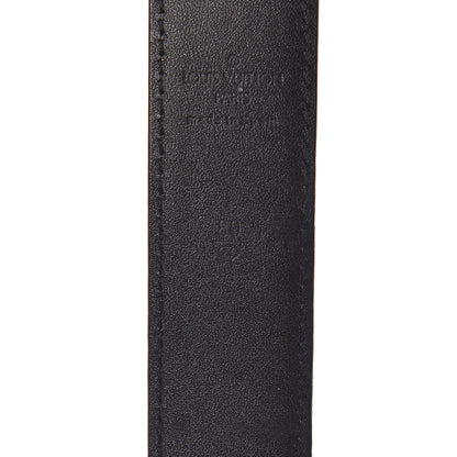 Louis Vuitton Monogram Multicolor LV Cut Reversible Belt 80 32 Black 5 of 7