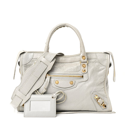 Balenciaga Agneau Classic Gold Hardware S City Gris Nuage 3 of 16