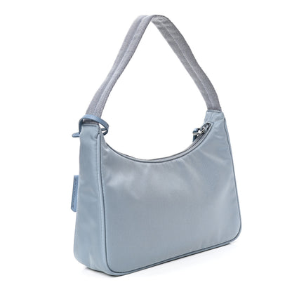 Prada Tessuto Nylon Saffiano Mini Re-Edition 2000 Bag Astrale 2 of 4