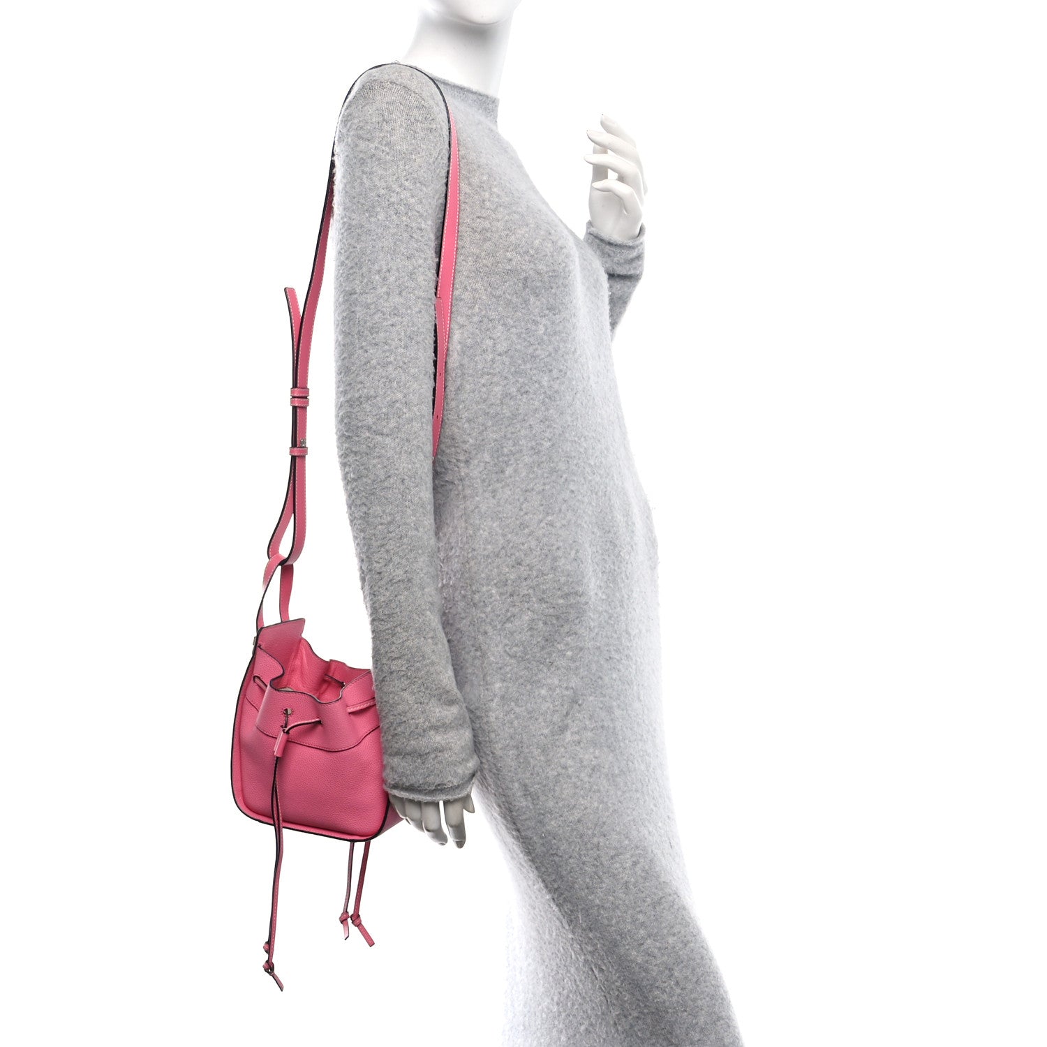 Loewe Calfskin Mini Hammock Shoulder Bag Pink 1772980 – FASHIONPHILE