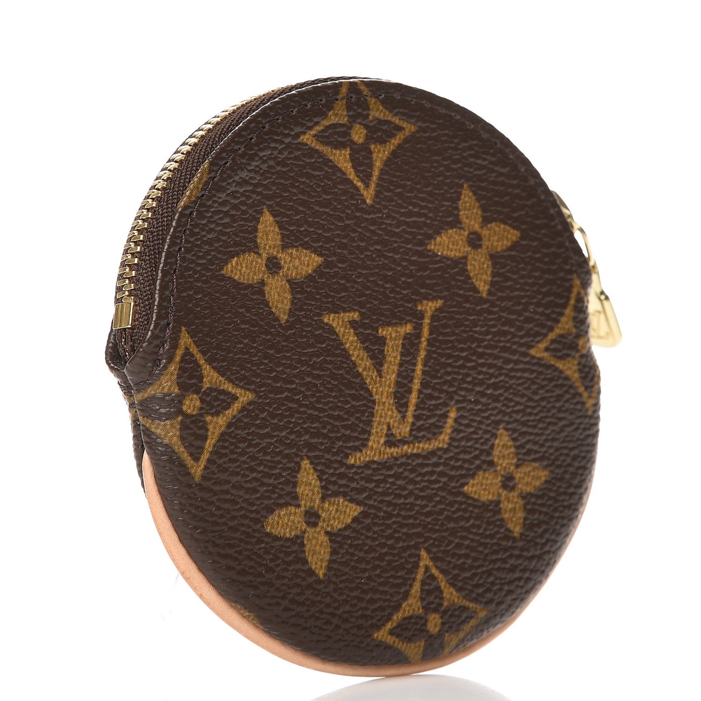 Monogram Round Coin Purse