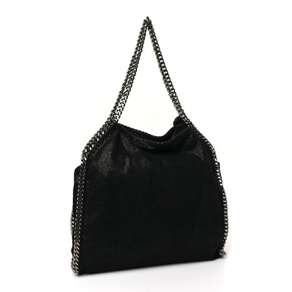 Stella McCartney Shaggy Deer Falabella Fold Over Tote Black 3 of 9