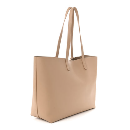Saint Laurent Calfskin Large Shopping Tote Dark Toffee 4 of 11