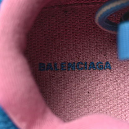 Balenciaga Mesh Nylon Womens Track Sneakers 40 Blue Black 7 of 8