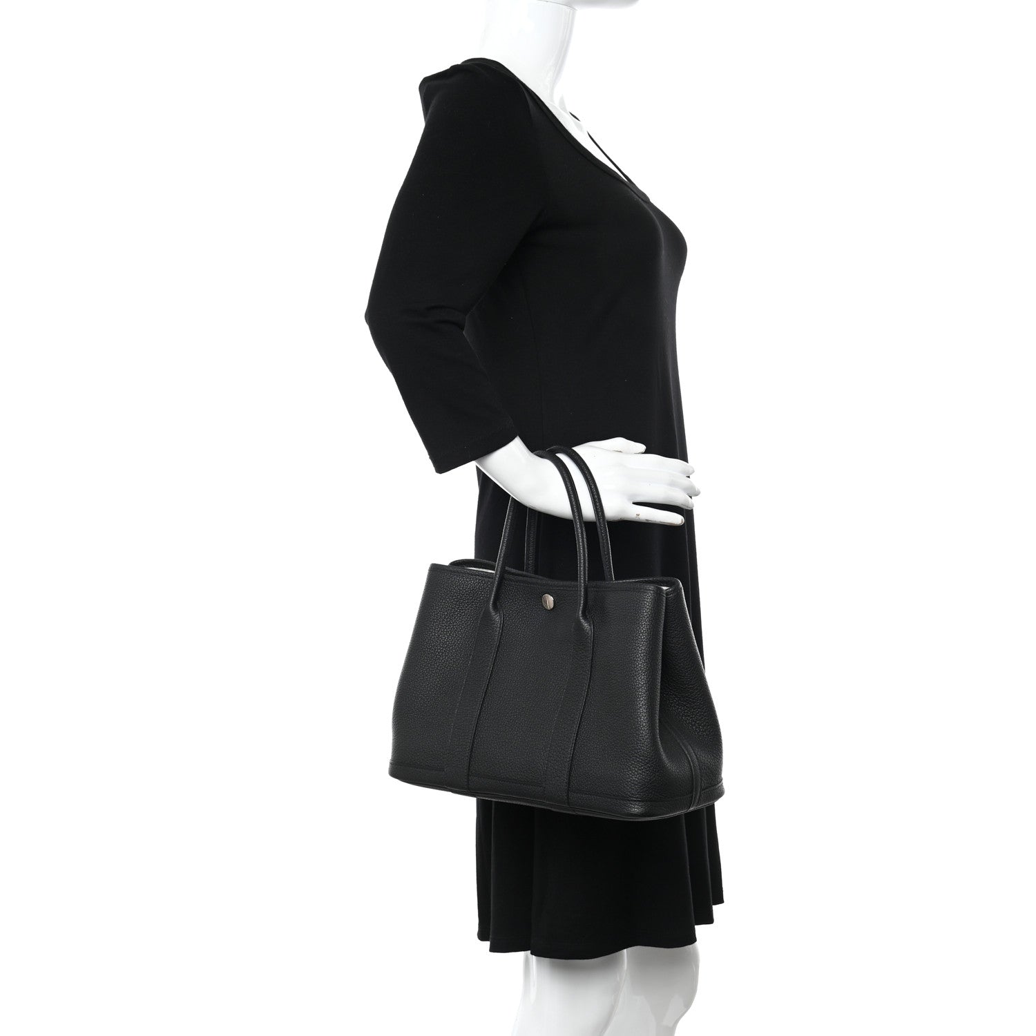 Hermes Negonda Garden Party 30 TPM Black 3 of 11