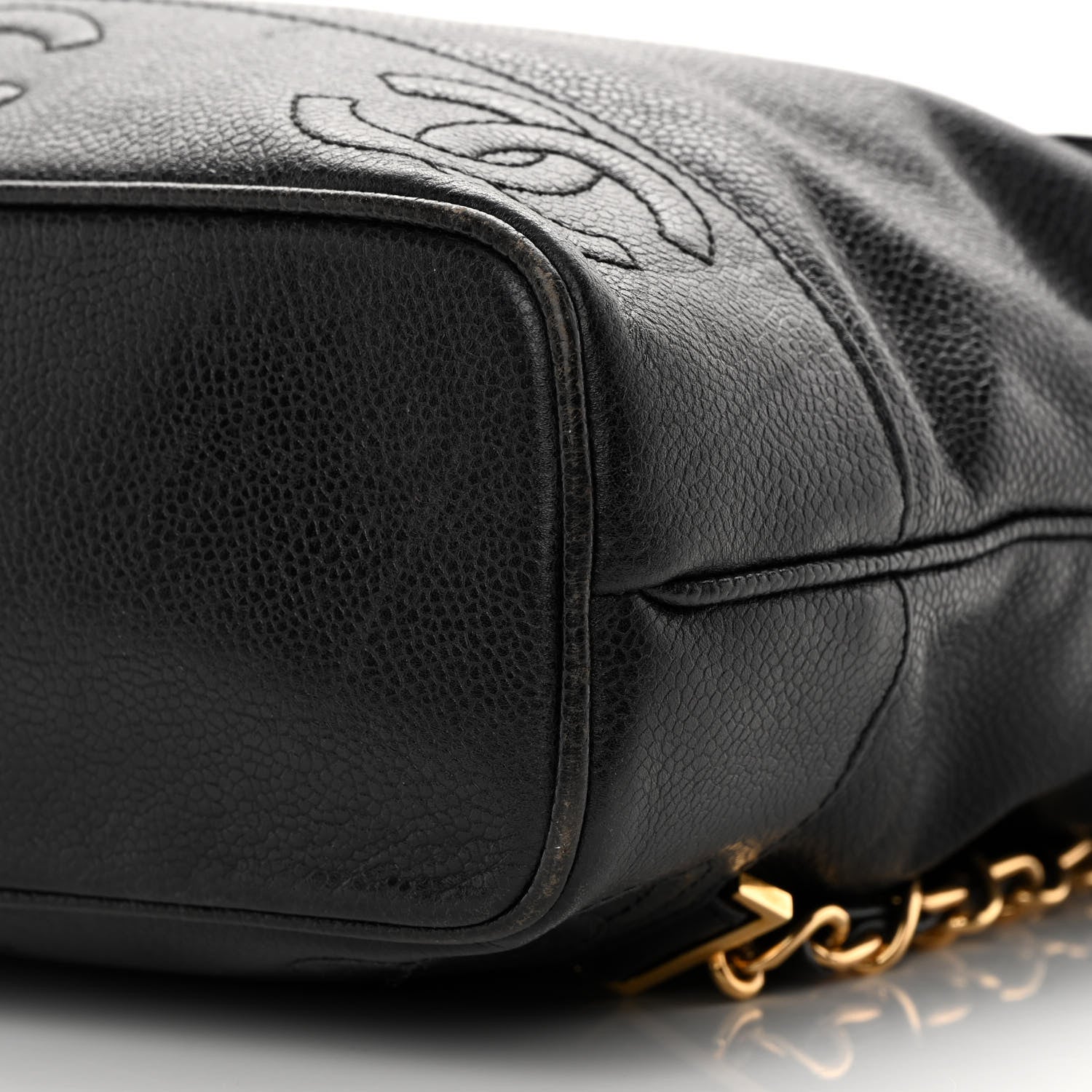Chanel Caviar CC Backpack Black 12 of 21