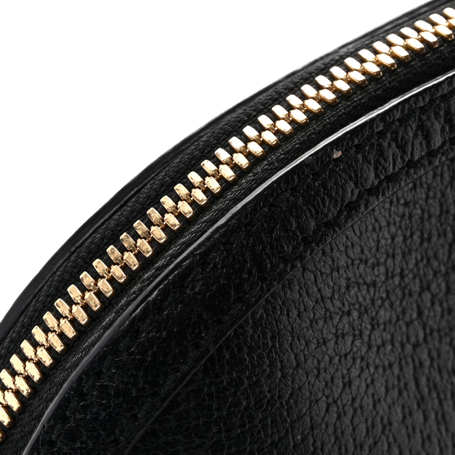 Calfskin GG Web Small Ophidia Dome Shoulder Bag Black