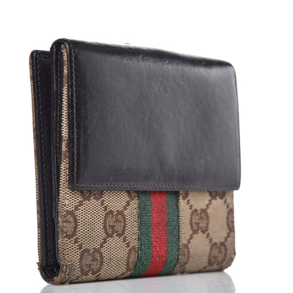 Gucci Monogram Web Wallet Brown 3 of 15