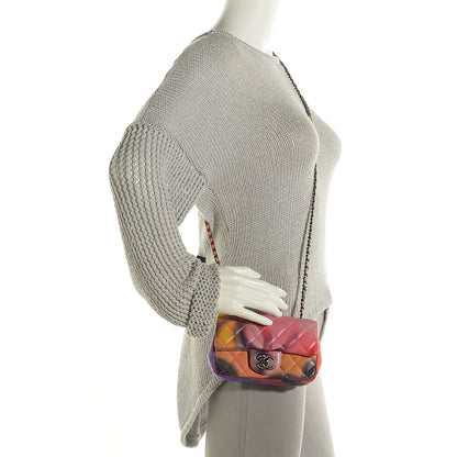 Chanel Lambskin Quilted Extra Mini Flower Power Flap Multicolor 2 of 9